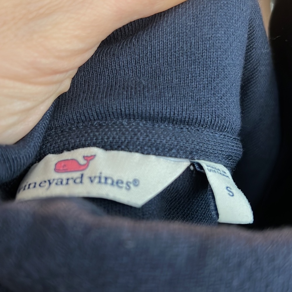 Vineyard Vines Shep Shirt; Size Small; Navy - Picture 5 of 5